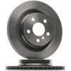 Image de BREMBO 09.C743.11 Disque de frein PRIME LINE - UV Coated ventilé de l'intérieur, revêtu, à haute teneur en carbone, avec vis/boulons