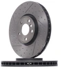 Image de BREMBO 09.D179.21 Disque de frein PRIME LINE - UV Coated rainuré/perforé, revêtu, à haute teneur en carbone, avec vis/boulons