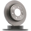 Image de BREMBO 08.D046.11 Disque de frein PRIME LINE - UV Coated plein, revêtu, à haute teneur en carbone, avec vis/boulons