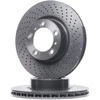 Image de BREMBO 09.D931.11 Disque de frein PRIME LINE - UV Coated perforé/ventilé de l'intérieur, revêtu, à haute teneur en carbone, avec vis/boulons