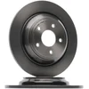 Image de BREMBO 08.D575.11 Disque de frein PRIME LINE - UV Coated plein, revêtu