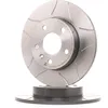 Image de BREMBO 08.7627.75 Disque de frein rainuré, revêtu, avec vis/boulons