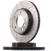 Image de BREMBO 09.7701.75 Disque de frein rainuré, revêtu, à haute teneur en carbone, avec vis/boulons