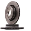 Image de BREMBO 09.7702.75 Disque de frein rainuré, revêtu, à haute teneur en carbone, avec vis/boulons