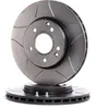 Image de BREMBO 09.8411.75 Disque de frein rainuré, revêtu, à haute teneur en carbone, avec vis/boulons