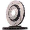 Image de BREMBO 09.8781.21 Disque de frein rainuré, revêtu, à haute teneur en carbone, avec vis/boulons