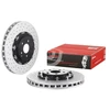 Image de BREMBO 09.8878.23 Disque de frein Pot de disque de frein en aluminium, revêtu, à haute teneur en carbone, avec vis/boulons