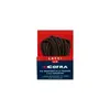 Image de COFRA - Paire de lacets rond couleur Noir/Marron 130 cm - AC-LAC-03