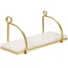 Image de Étagère murale en marbre Mauro Ferretti Doré 40x16x18 cm 1426450000