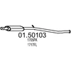 Image de MTS 01.50103 Silencieux Intermédiaire Longueur: 1570mm