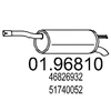 Image de MTS 01.96810 Silencieux arrière