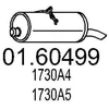 Image de MTS 01.60499 Silencieux arrière