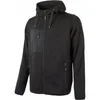 Image de Sweatshirt zippé à capuche U-Power Rainbow Noir L UPEY174-BlackCarbon