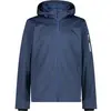 Image de Veste de randonnée à capuche zippé CMP Bleu 52 39A5027M-09NN