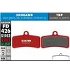 Image de Plaquette de frein Galfer Shimano Saint 810, Zee Rouge 39,5 mm FD426G1851