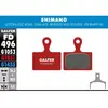 Image de Plaquette de frein Galfer Fd496 Shim Ultegra Rouge TU FD496G1851