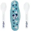 Image de Set 2 Cuilleres Avec Boitier De Transport Mickey Collector Bleu