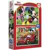 Image de 2 Puzzles Mickey Mouse - Fun House 20 Pièces Educa