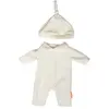 Image de Pyjama Beige Avec Chapeau Pour Poupée 38cm Beige