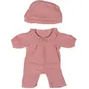 Image de Pyjama Rose Avec Chapeau Pour Poupée De 38cm Rose