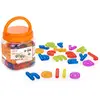 Image de Jeu De Lettres Minuscules Translucides   Apprendre L’alphabet En S’amusant Multicolor