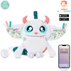 Image de Peluche Musicale Bluetooth Singing Buddy Blanc