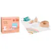 Image de Ensemble D´hygiène En Bois Pour Poupées Marron
