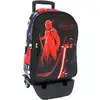 Image de Sac À Dos Trolley Imprimé The Last Jedi En Textile Star Wars Noir / Rouge / Jaune