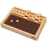 Image de Jeu De Dés Shut The Box Marron