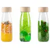Image de Lot De 3 Bouteilles Sensorielles Vert, Life