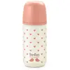 Image de Biberon En Verre Avec Tétine Sx Pro 240 Ml Débit S Oisillons Rose