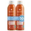 Image de SUN SYSTEM SPF50+ spray transparente dry touch pack 2 x 200 ml