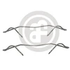Image de AUTOFREN SEINSA D42341A Kit d'accessoires, plaquette de frein à disque Essieu avant