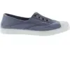 Image de Baskets femme sans lacets Victoria 1915 anglaise toile lavée Bleu 35 106623-36