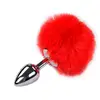 Image de Plug anal en métal Fluffy S