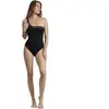 Image de Maillot de bain 1 pièce asymétrique femme Admas Metalic Stones Noir 42 11412-0-000110