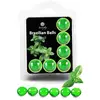 Image de Boules de Massage Aromatisées Brazilian Balls x6 menthe