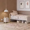 Image de Chevet Enfant 1 Tiroir - Gamme Daphné Crème