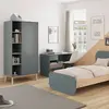 Image de Bureau Modulable 1 Tiroir - Gamme Simon Vert Kaki