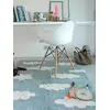 Image de Tapis Clouds Vintage bleu