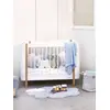 Image de Tapis Coton Lavable Mini Nuage Volume - Bleu Ciel