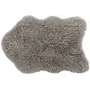 Image de Tapis Lavable En Laine Woolly Gris Clair