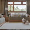 Image de Tapis Lavable En Laine Ari Mouton Blanc