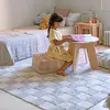 Image de Tapis Lavable Kitchen Tiles Rose Naturel, Rose
