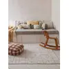 Image de Tapis Lavable Mosaic Caramel, Naturel