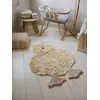 Image de Tapis enfant forme canard jaune