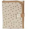 Image de Tapis À Langer Coeurs Poppy Cannelle Cannelle, Écru
