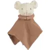 Image de Doudou Bébé Doux Et Apaisant En Tissu Naturel   Compagnon Réconfortant Dès La Naissance Cannelle, Écru