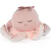 Image de Doudou Bébé En Tricot Et Velours Avec Noeud   Dès La Naissance Rose, Blanc