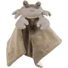 Image de Peluche Bébé En Tricot Et Velours Côtelé   Douce Et Écoresponsable Dès La Naissance Gris Marron, Blanc